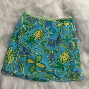 GUC Lilly Pulitzer wrap skirt *reversible* size 7